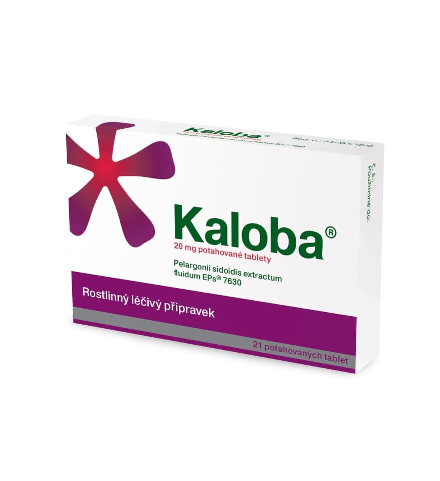 Obrázek produktu Kaloba 20 mg potahované tablety 21 ks