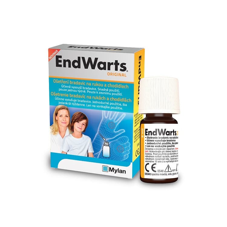 Obrázek produktu EndWarts ORIGINAL roztok k odstranění bradavic 5 ml