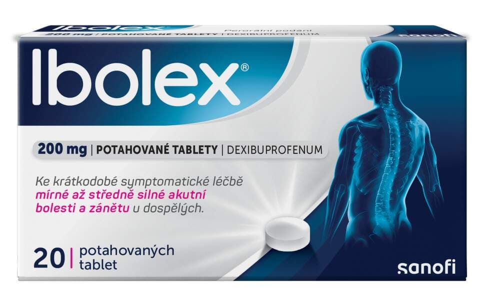 Obrázek produktu Ibolex 200 mg 20 tablet