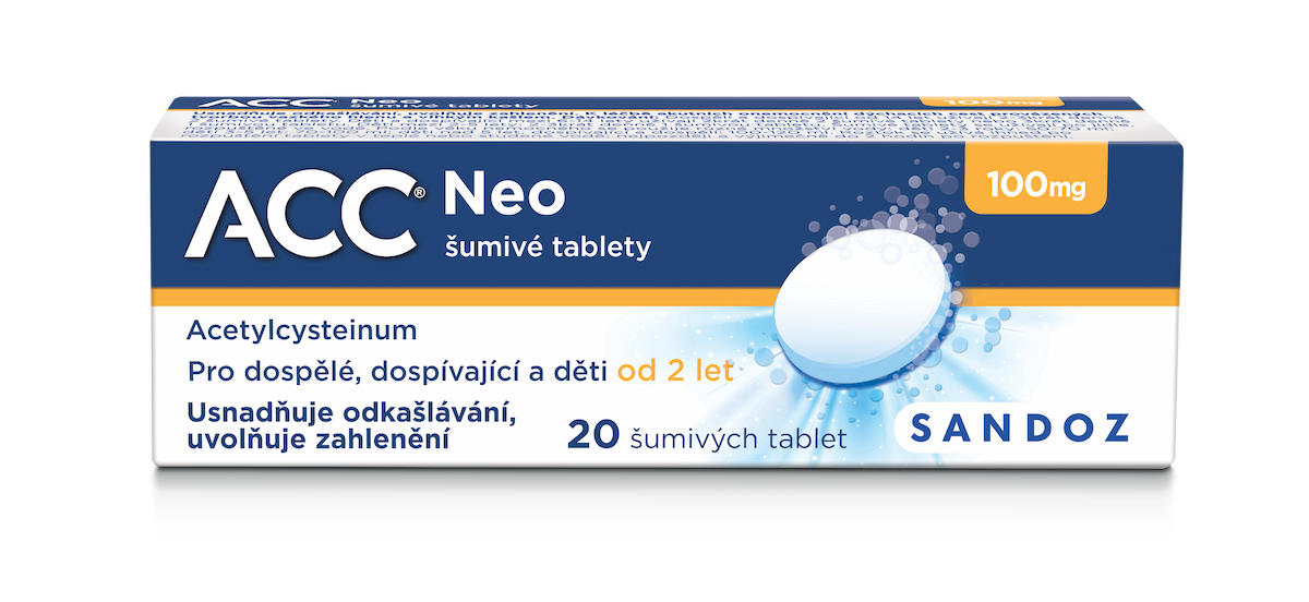 Obrázek produktu ACC® NEO 100 mg 20 šumivých tablet