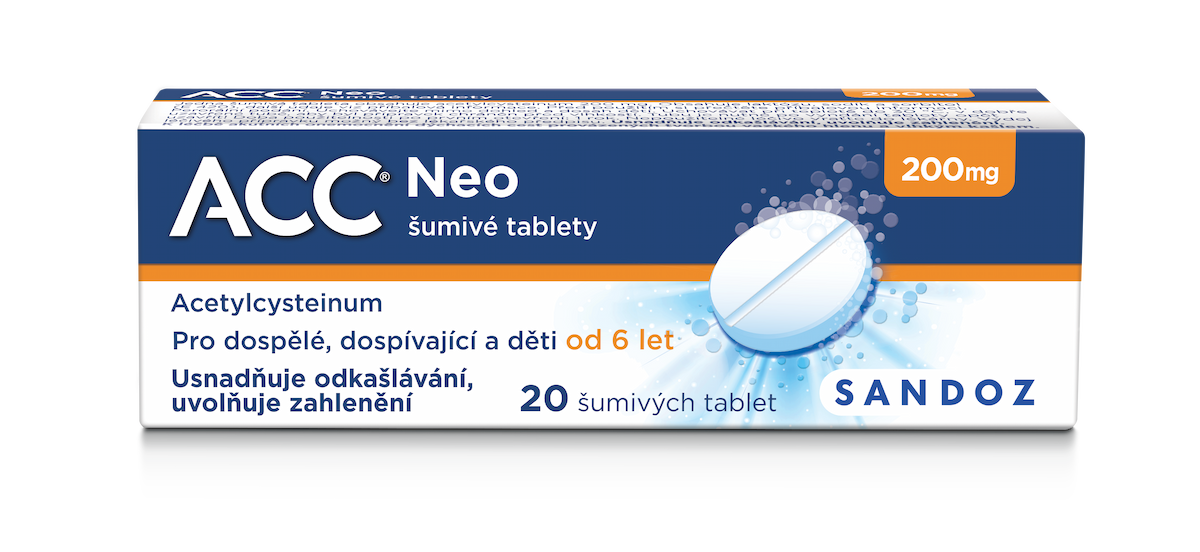 Obrázek produktu ACC® NEO 200 mg 20 šumivých tablet