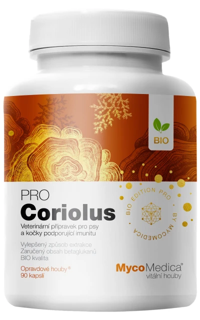 Obrázek produktu MycoMedica Coriolus Pro vet.cps.90