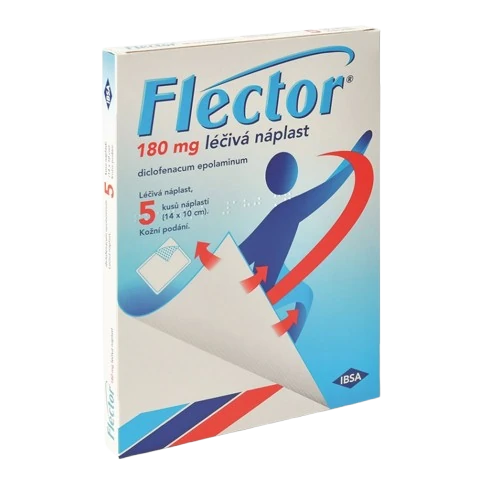 Obrázek produktu Flector 180 mg léčivé náplasti 5 ks