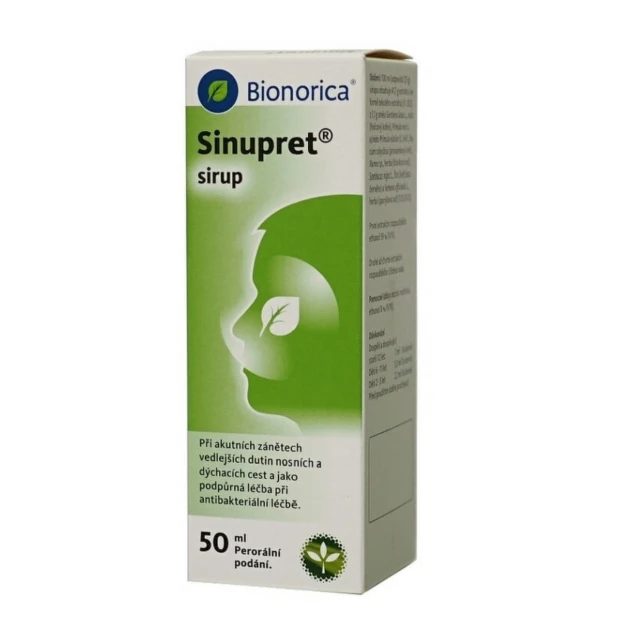 Obrázek produktu Sinupret sirup 50 ml
